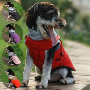 Winter Dog Harness Vest Clothes
