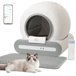 DOEL 65L Self-Cleaning Cat Litter Box App Control