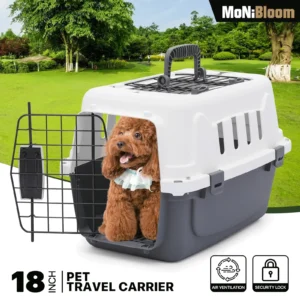2-Door Cat Dog Carrier