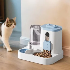 Gravity Cat Feeder And Water Dispenser
